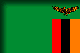 Flag of Zambia drop shadow image
