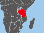 Location of Tanzania