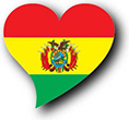 Flag of Bolivia image [Heart2]