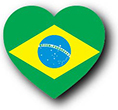 Flag of Brazil image [Heart1]