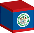 Flag of Belize image [Cube]