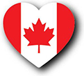 Flag of Canada image [Heart1]