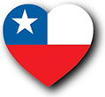 Flag of Chile image [Heart1]