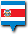 Flag of Costa Rica image [Pin]