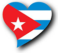 Flag of Cuba image [Heart2]