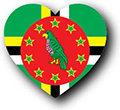 Flag of Dominica image [Heart1]