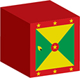 Flag of Grenada image [Cube]