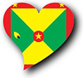 Flag of Grenada image [Heart2]