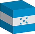 Flag of Honduras image [Cube]