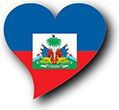Flag of Haiti image [Heart2]