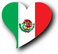 Flag of Mexico image [Heart2]