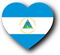 Flag of Nicaragua image [Heart1]