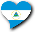 Flag of Nicaragua image [Heart2]