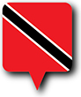 Flag of Trinidad and Tobago image [Round pin]