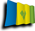 Flag of Saint Vincent and the Grenadines image [Wave]