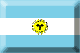 Flag of Argentina emboss image