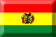 Flag of Bolivia emboss image