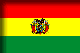 Flag of Bolivia drop shadow image