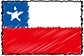 Flag of Chile handwritten image