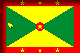 Flag of Grenada drop shadow image