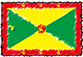 Flag of Grenada handwritten image
