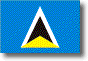 Flag of Saint Lucia shadow image