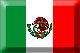 Flag of Mexico emboss image