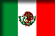 Flag of Mexico drop shadow image