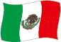 Flag of Mexico flickering image