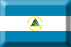 Flag of Nicaragua emboss image