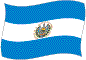 Flag of El Salvador flickering image
