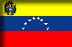 Flag of Venezuela drop shadow image