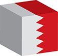 Flag of Bahrain image [Cube]