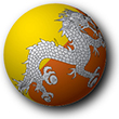 Flag of Bhutan image [Hemisphere]