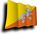Flag of Bhutan image [Wave]