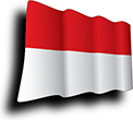 Flag of Indonesia image [Wave]