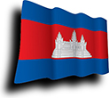 Flag of Cambodia image [Wave]