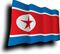 Flag of North Korea image [Wave]