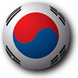 Flag of Korea image [Hemisphere]