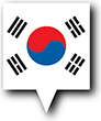 Flag of Korea image [Pin]