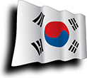 Flag of Korea image [Wave]