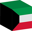 Flag of Kuwait image [Cube]