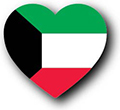 Flag of Kuwait image [Heart1]