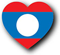 Flag of Laos image [Heart1]
