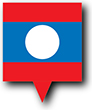 Flag of Laos image [Pin]