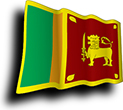Flag of Sri Lanka image [Wave]
