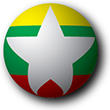 Flag of Myanmar image [Hemisphere]