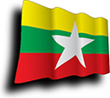 Flag of Myanmar image [Wave]