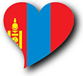Flag of Mongolia image [Heart2]
