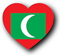 Flag of Maldives image [Heart1]